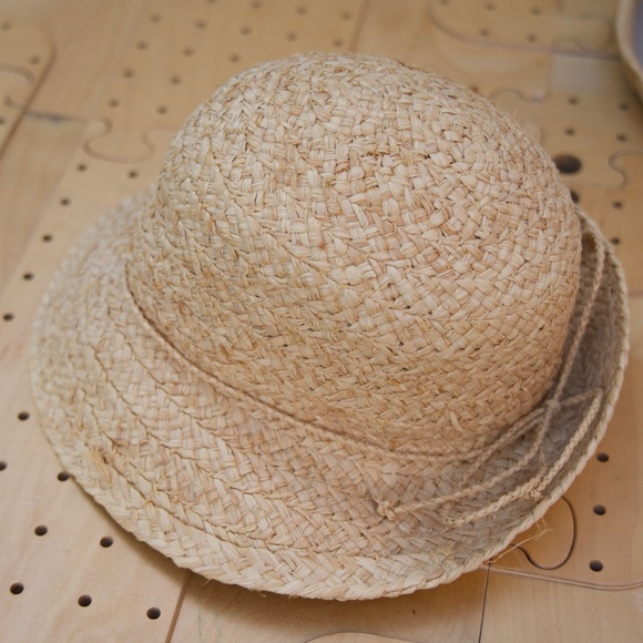 Vintage The Scala Collection Straw & Cotton Summer Hats Set Of 3 main image 14